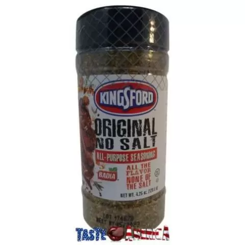 Badia Kingsford Original No Salt All-Purpose Seasoning, 4.25 oz