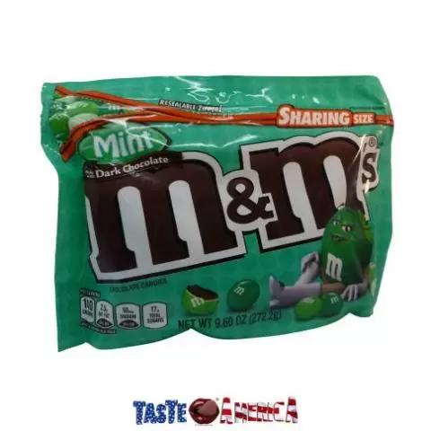 Review: M&M's - Mint Dark Chocolate