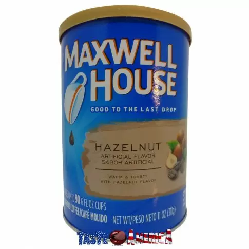 Maxwell House Hazelnut Ground Coffee Java Taste America