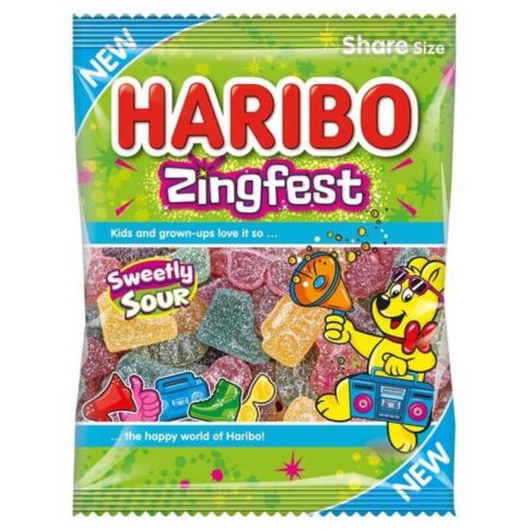 Haribo Zingfest Candy : Taste America