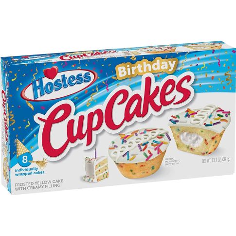 Buy Hostess Birthday Cupcakes 371g : Taste America UK