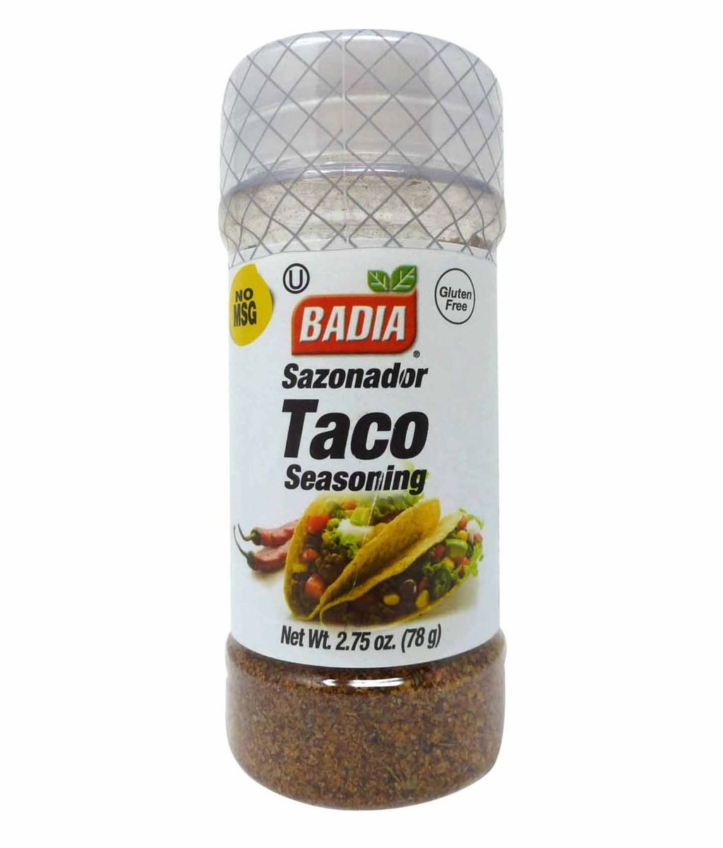 Badia Taco Seasoning Mexican Blend Sazonador de Tacos 2.75Oz/New Sealed