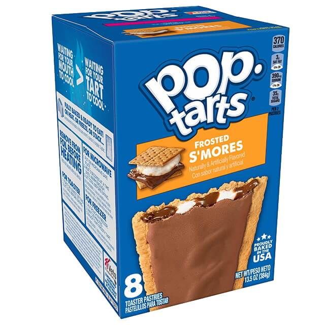 Delicious Pop-Tarts Frosted Strawberry Toaster Pastries, 8 Count Box, 13.5  oz, Ready-to-Eat