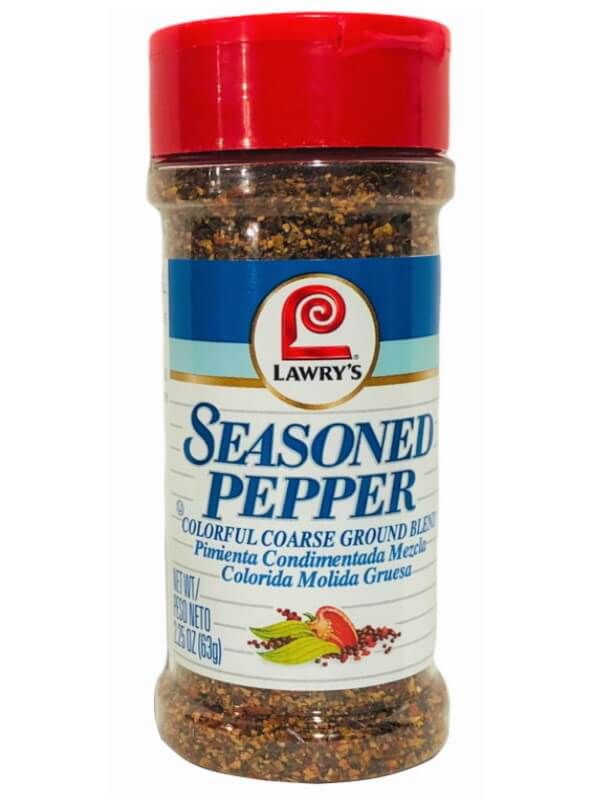 Lawry's Colorful Coarse Ground Blend Seasoned Pepper, 2.25 oz