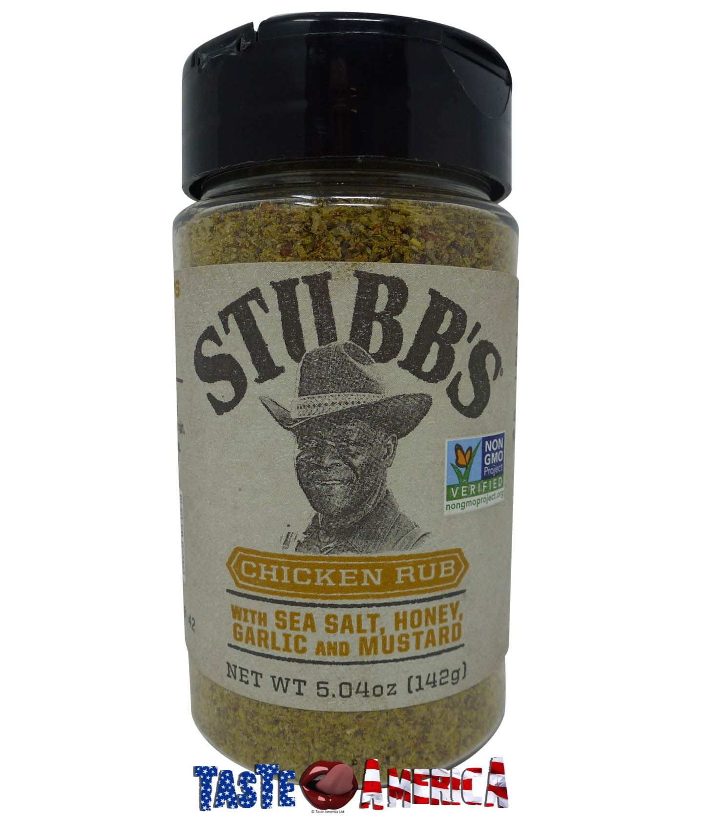 Stubb's Chicken Rub with Sea Salt Honey Garlic & Mustard - 5.04 oz